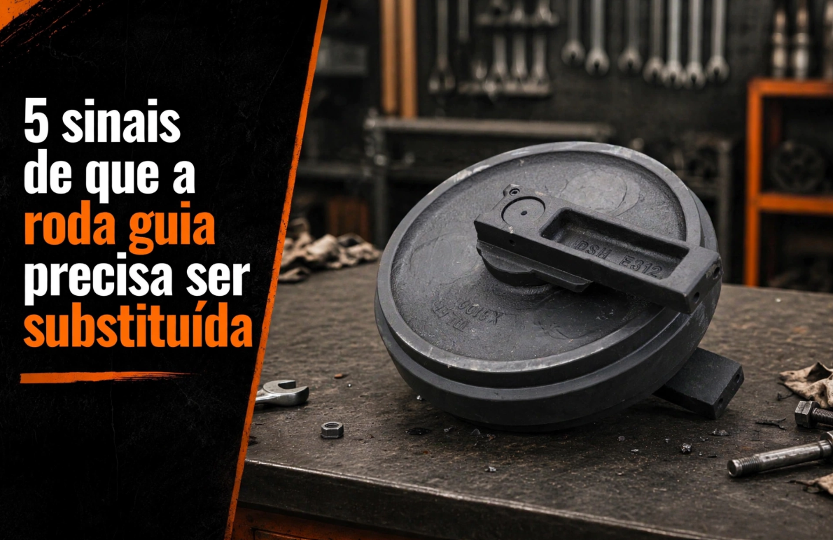 5 sinais de que a roda guia precisa ser substituída