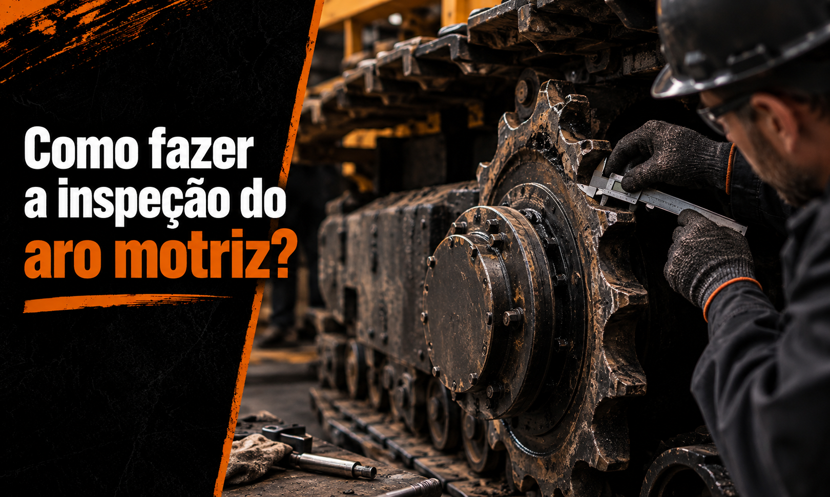  Como fazer a inspeção do aro motriz?