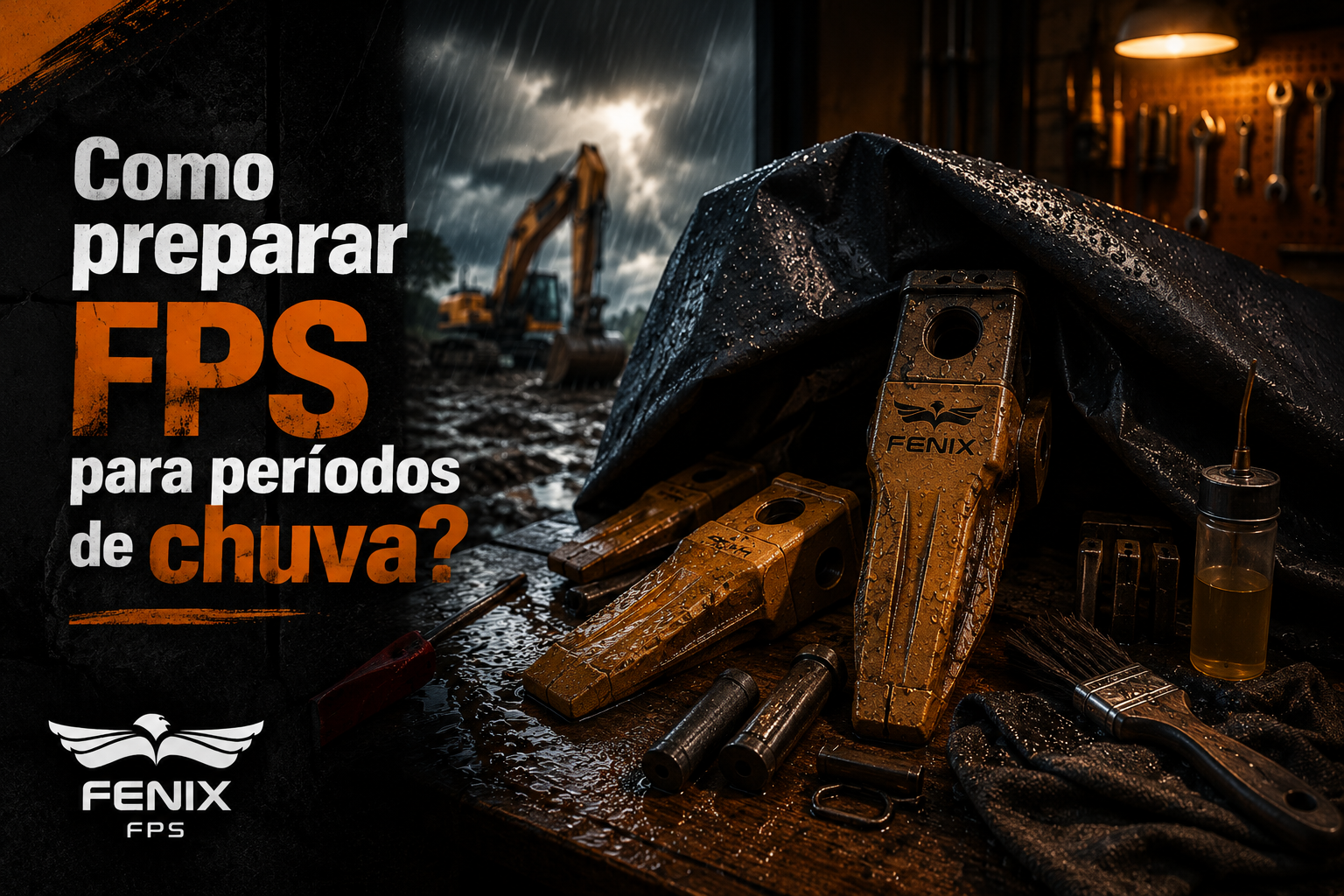 Como preparar FPS para períodos de chuva?
