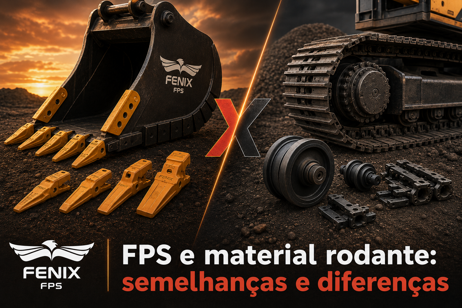 FPS e material rodante: semelhanças e diferenças